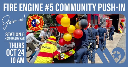 fire engine community push in