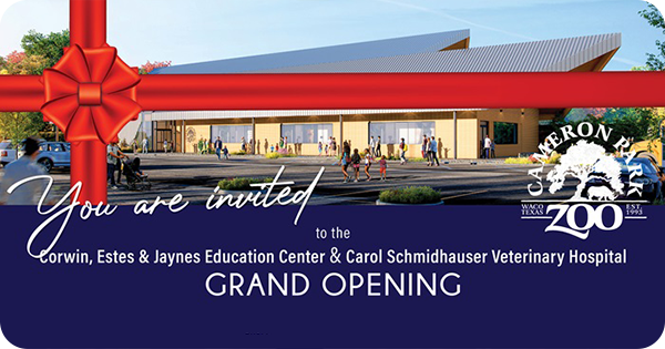 Cameron Park Zoo Education Center & Veterinary Hospital Grand Opening