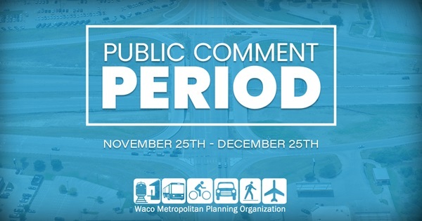 An aerial view of Waco highways intersecting with a light blue filter