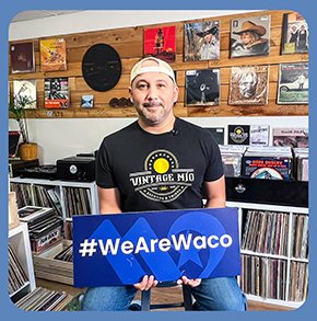 Watch the video featuring Vintage Mio Records