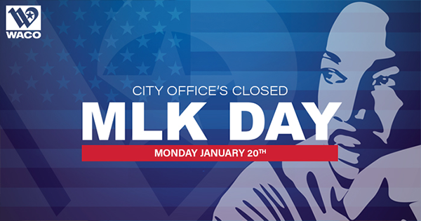 Patriotic Martin Luther King Jr banner