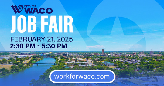 graphic describing job fair on February 21