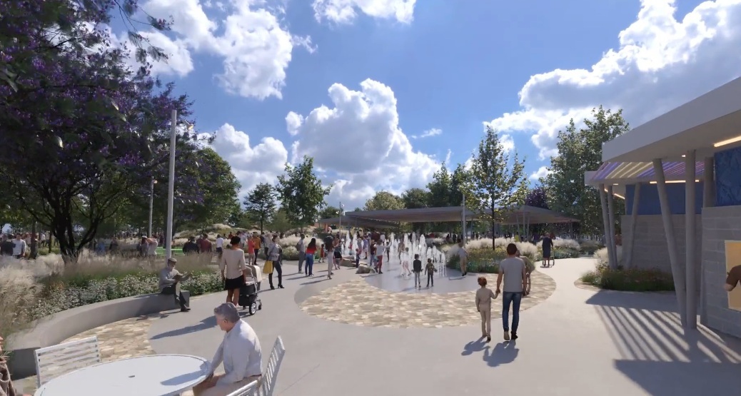 rendering of Floyd Casey Park 