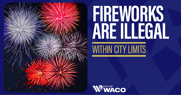 Red, white, and blue fireworks