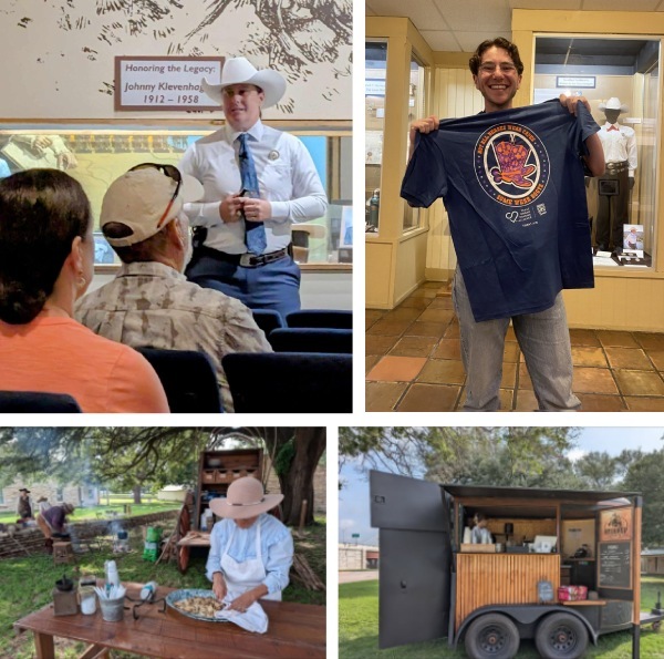 Collage of pictures from Home on the Range