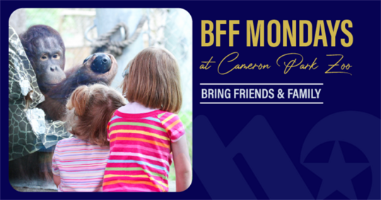 BFF Mondays at Cameron Park Zoo