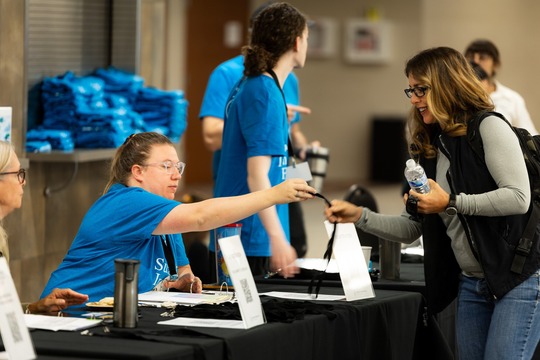 Volunteer at the Green Communities Conference