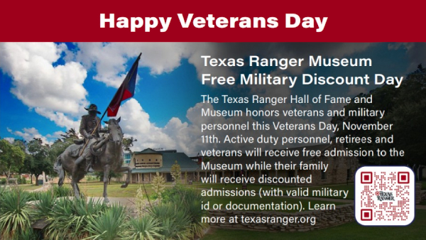 Veterans Day Announcement