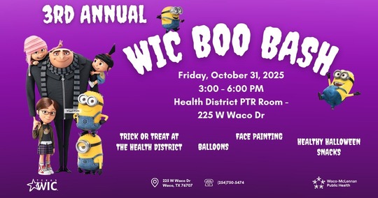 WIC boo bash event