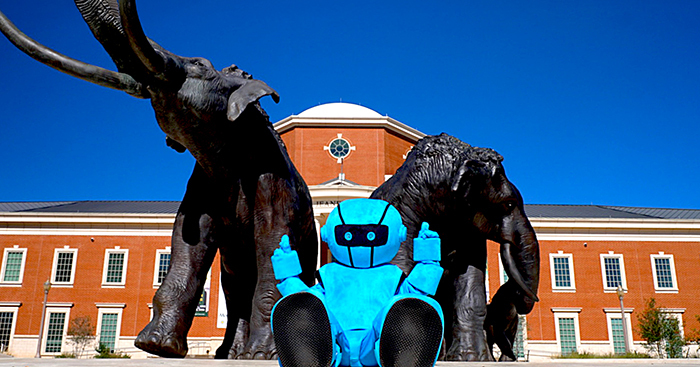 Captain Atom at the Mayborn Museum