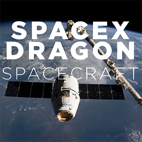 Watch the video showcasing the SpaceX Dragon Spacecraft on display at the STEAM Center
