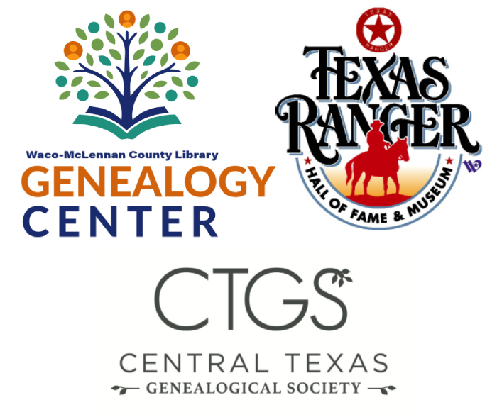 Genealogy Center and Society logos with Museum logo