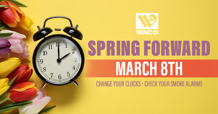 Spring Forward This Weekend Image Don't Forget to Spring Forward This Weekend! - Neighborhood News 03.06.26