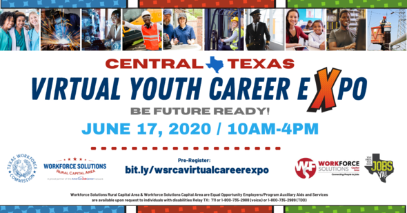 WSRCA Virtual Youth Career Expo Graphic