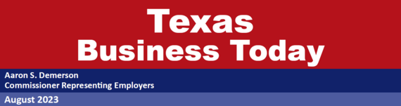 August Texas Business Today header image