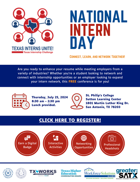 National Intern Day promotion graphic