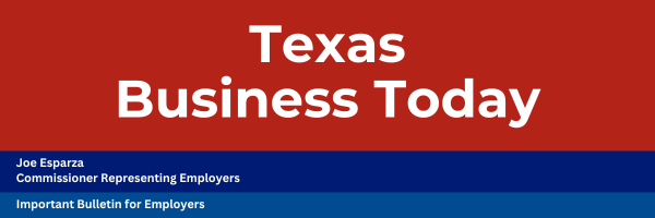 Texas Business Today Important Update Header