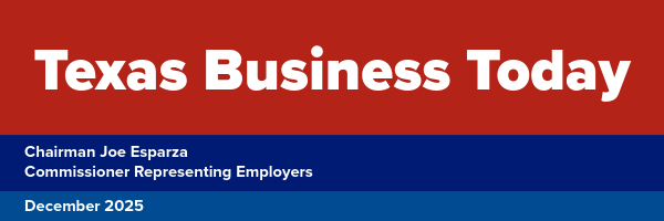 Texas Business Today December Banner
