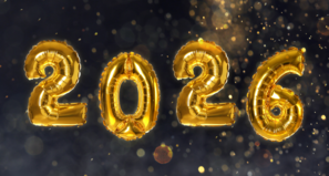 2026 celebratory balloons