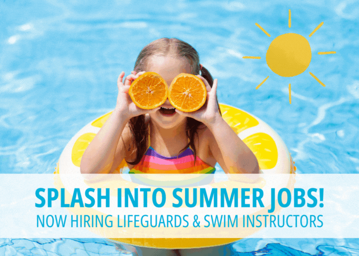 Splash into summer jobs at the Township pools