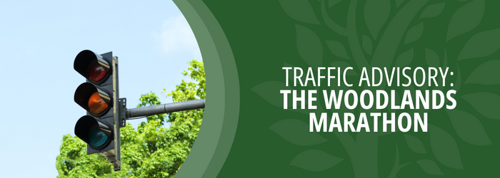 Traffic Advisory: The Woodlands Marathon