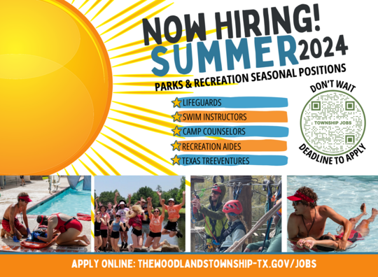 Now Hiring for Seasonal Positions