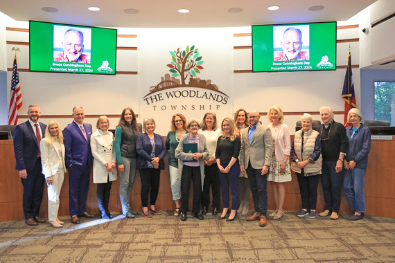 Board of Directors with Cunningham Family