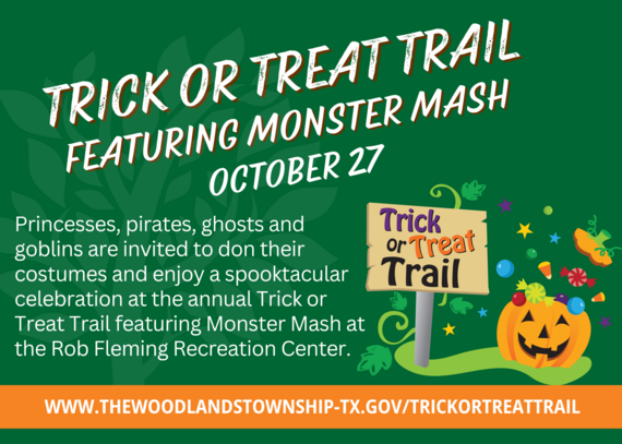 Trick or Treat Trail featuring Monster Mash October 27