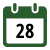 Calendar icon 28