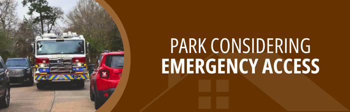 Park Considering Emergency Access