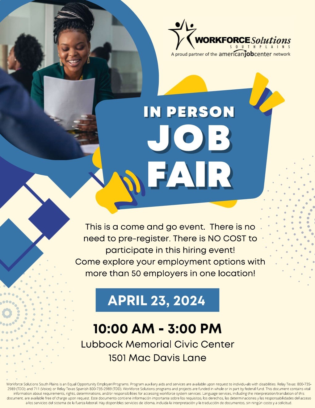 In Person Job Fair