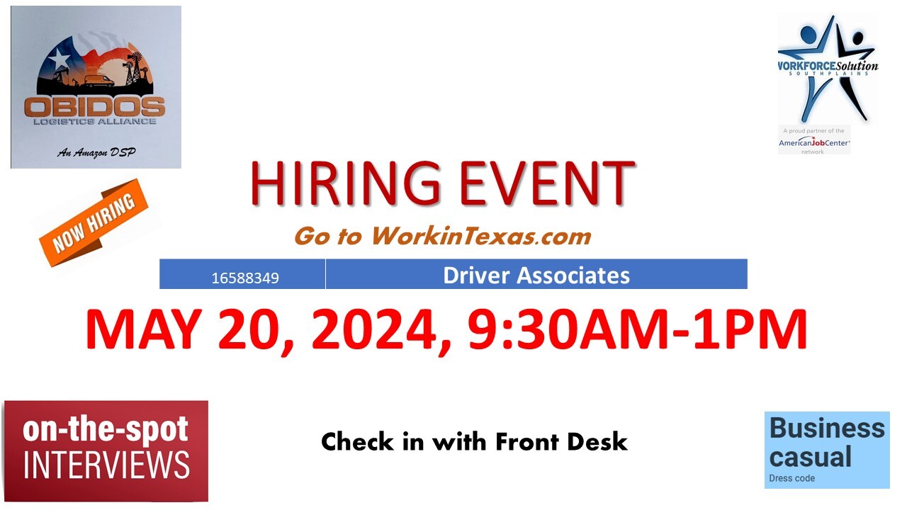 Obidos Hiring Event