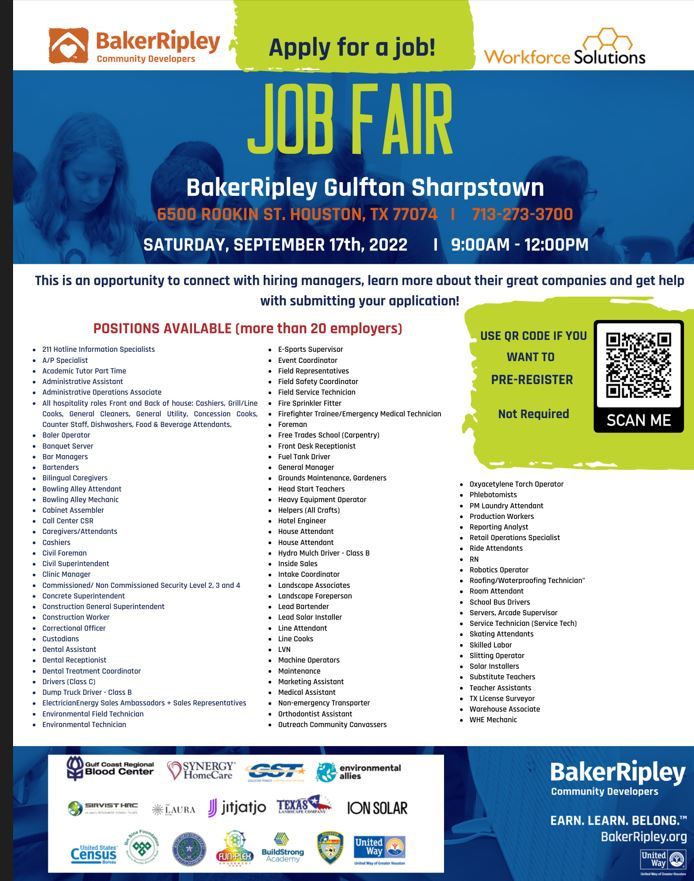 Baker Ripley Job Fair