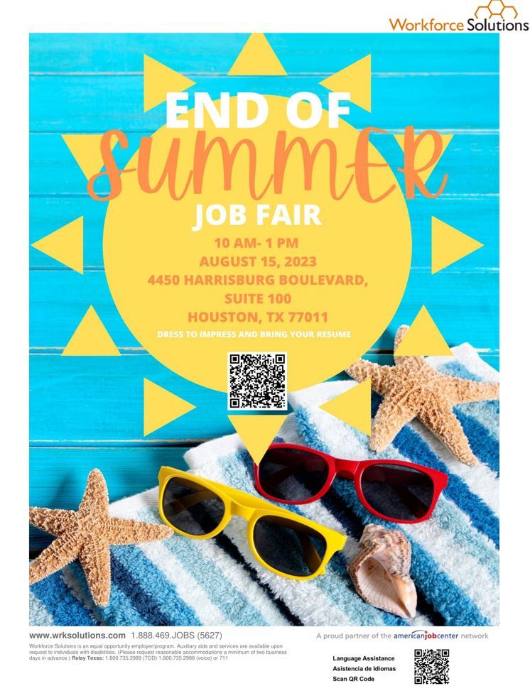 End Of Summer Job Fair East End