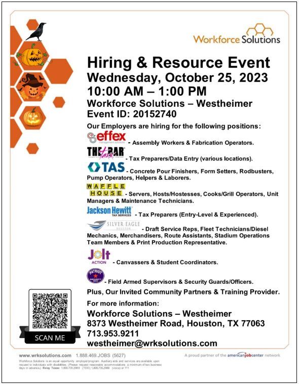 Hiring & Resurce Event