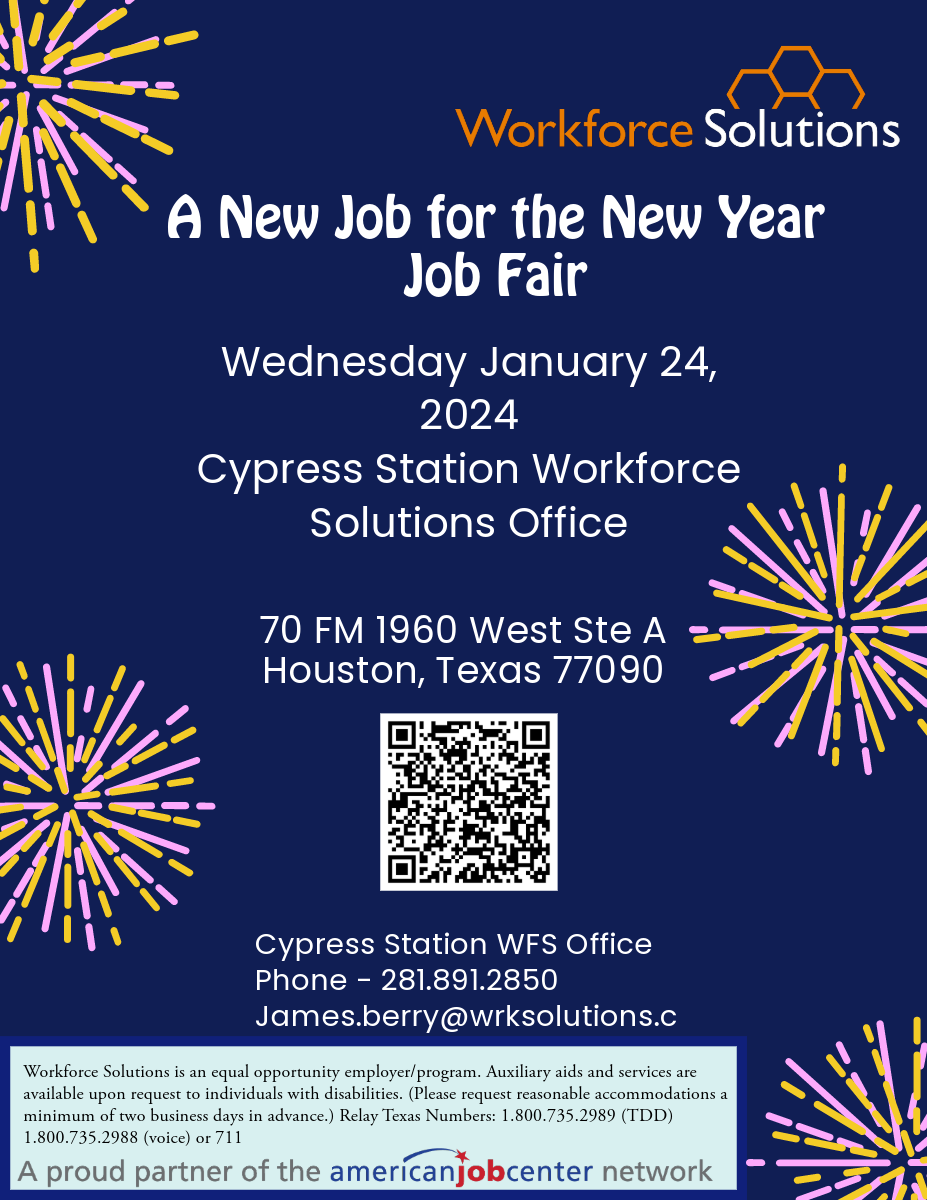 A New Job for the New Year Job Fair Event Registration