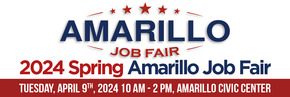 2024 Spring Amarillo Job Fair Banner