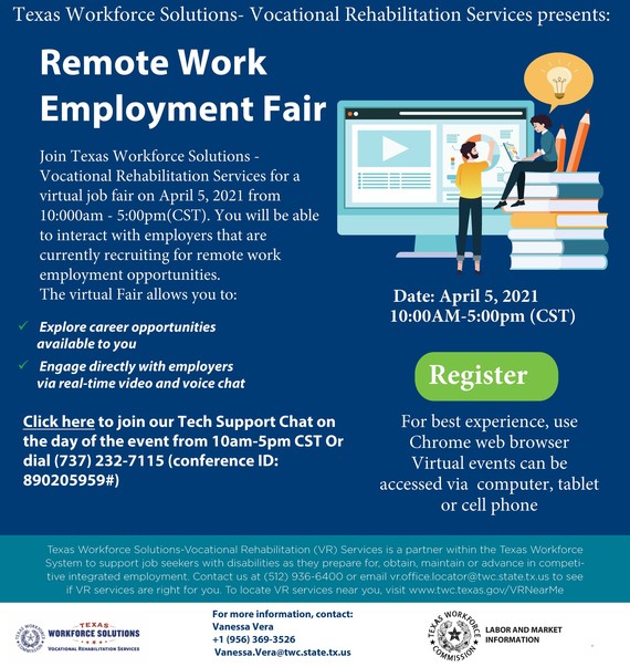 VR Remote Employee Job Fair