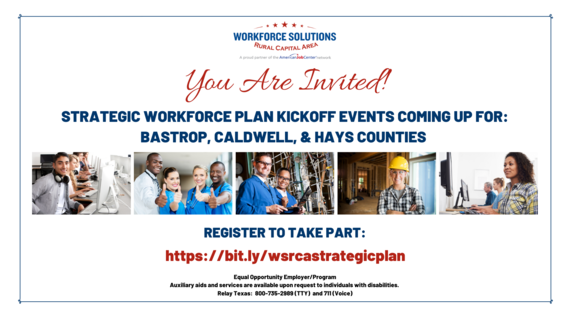 WSRCA County Strategic Workforce Plan Kickoff