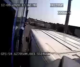 bin lorry video screengrab