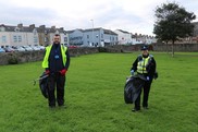 St Michael's litter pick GBSC