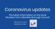 Coronavirus update Facebook header