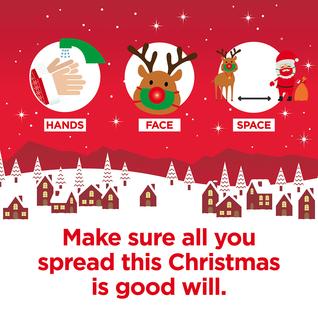 More information on the restrictions over Christmas as well as the