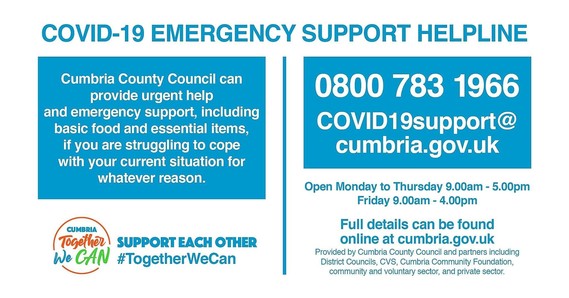 Covid helpline