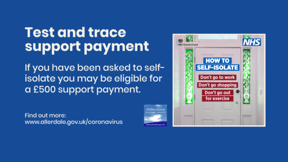 Test and trace support payment