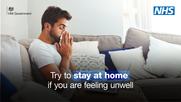 covid stay home if unwell