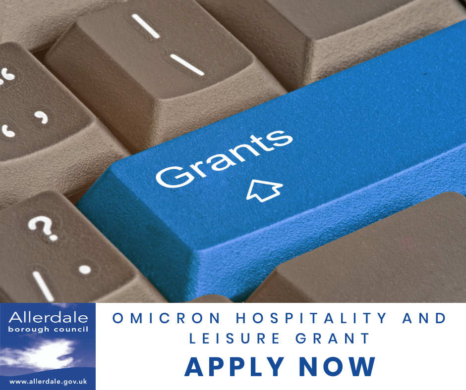 Omicron Hospitality & Leisure Grants now open, 'Rebuilding for the