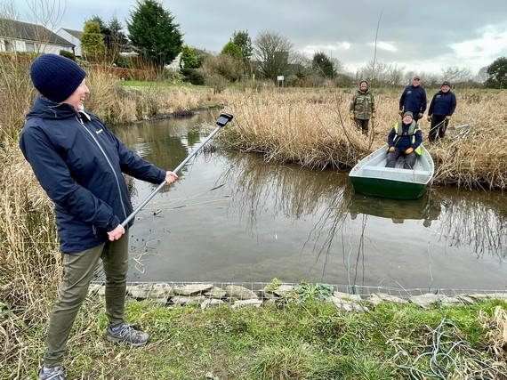 BBC recording at Workington Nature Partnership's reserve