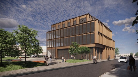 Artists impression of the Workington Innovation Centre