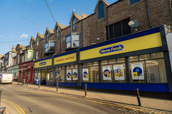 Heron Foods Shopfront